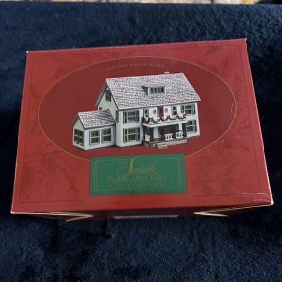 The Sarah Plain and Tall Collection Sarah's Maine Home Hallmark Dated 1994 NEW - Picture 2 of 9
